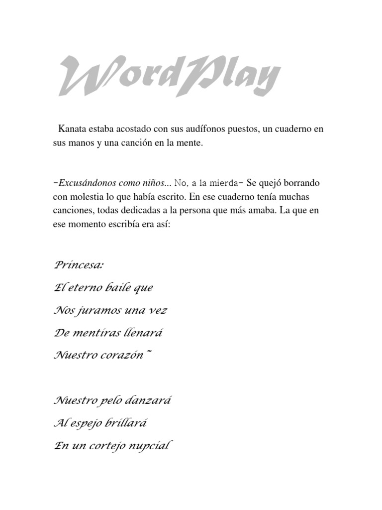 Word Play PDF