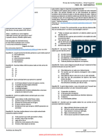 Prova Da Instituição ICAP de Concursos - PROFESSOR DE MATEMATICA