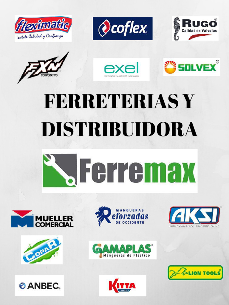 Catalogo Ferremax 09-10-23 | PDF | Tubería (transporte de fluidos ...