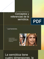 Conceptos y Referencias de La Semiótica General