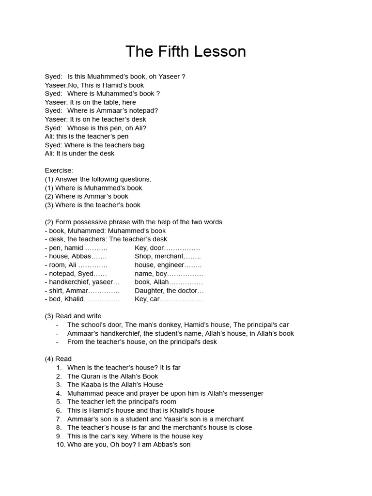 translation-of-madinah-arabic-course-book-1-lesson-5-pdf