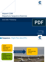 2.7 EUROCONTROL Departure Sequence Exercise