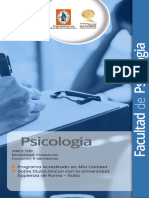 Plan Estudio Psicologia Medellin 2021