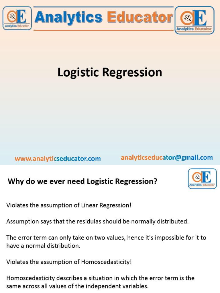 Logistic Regression | PDF