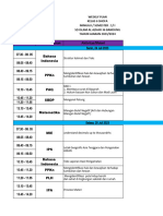 Weekly Plan 6 Shofa (Week 2)