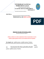 1.1. Esquema de Proyecto de Investigación (modalidad Tesis)