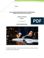 Guía Didáctica Pregrado (Distancia) Derecho Penal I