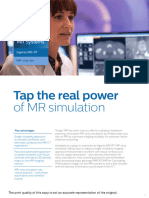 Tap The Real Power: of MR Simulation