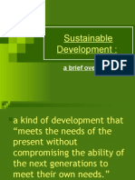 Sustainable Development