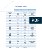 Irregular Verbs 1