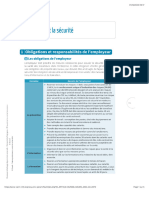 Fiche Sur Santé Et Sécurité