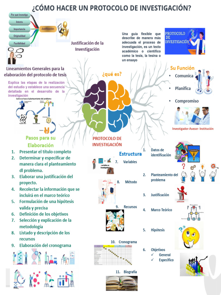 Guía para Elaborar un Protocolo de Investigación | PDF | Hipótesis ...