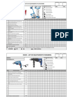 Check-list de Máquinas e Equipamentos