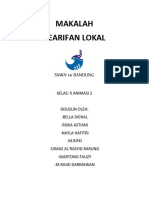 Tugas P5 Kearifan Lokal PDF