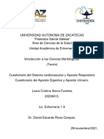 Cuestionarios Temas para Tercer Examen Parcial Sistema Cardiovascular y Apartarato Respiratorio