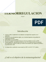 TERMORREGULACION