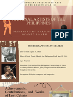 Ocampo, 11-Abm, Car 11, National Artists Reporting