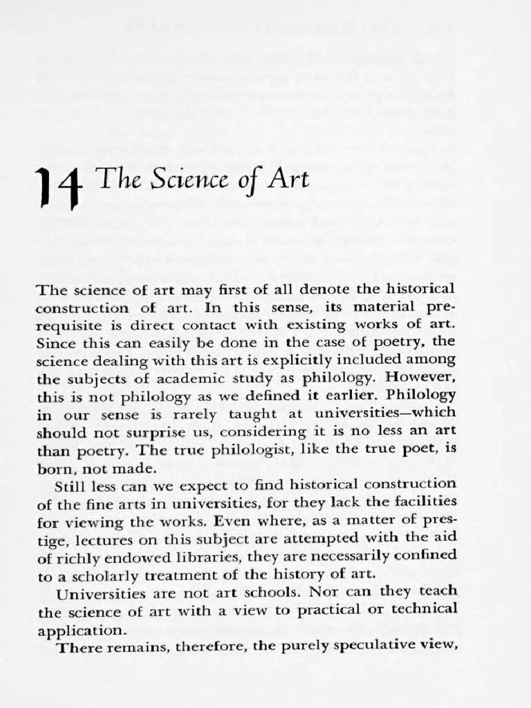 The Science of Art | PDF