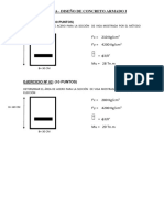 Práctica - Diseño de Concreto Armado I: Ejercicio #01 (10 PUNTOS)