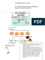 Matemática-Divisiones para El Curso