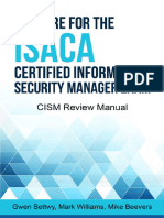 Prepare For The ISACA Certified Information Security Manager Exam (Mark Williams, Mike Beevers, Gwen Bettwy) (Z-Library)