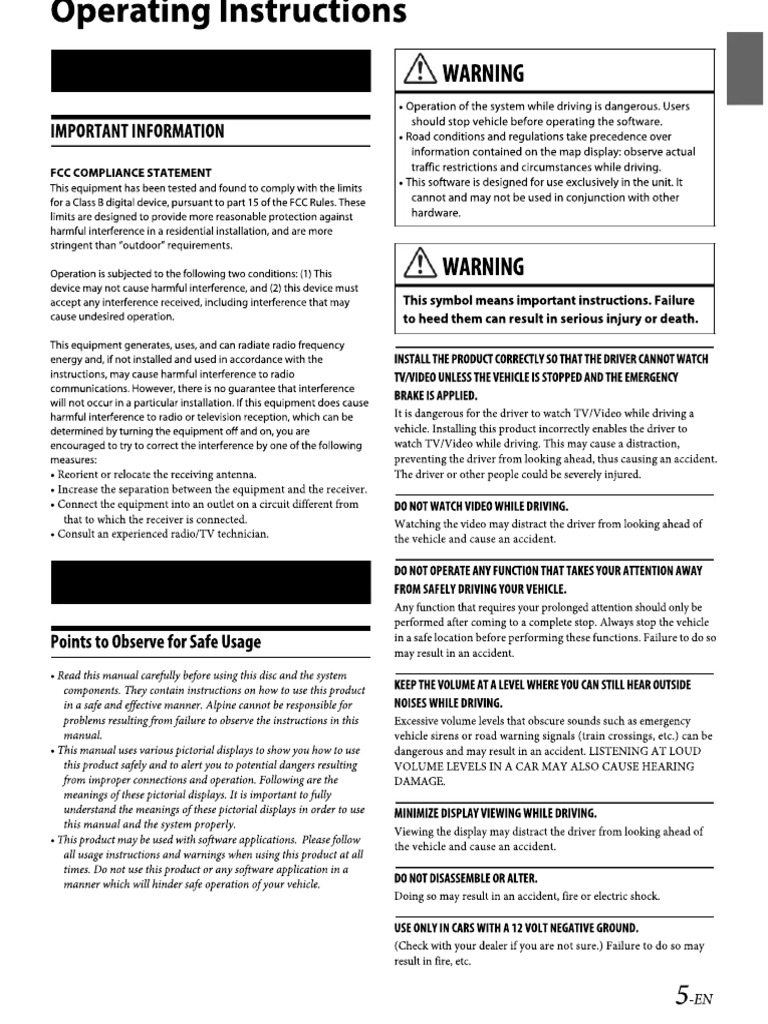User Manual iLXW650 EN PDF
