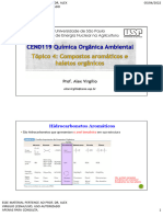 Aula 4 - Haletos e Compostos Aromáticos