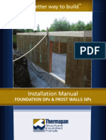 Sips Foundation Walls - Instalation Manual