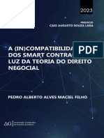 A (In) Compatibilidade Dos Smart Contracts À Luz Da Teoria Do Direito Negocial