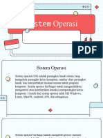 Sistem Operasi - Informatika Kelas X