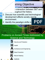 STS Lesson 3 2problem Addressed by Ancient Technology