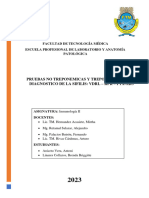 Práctica 5 PRUEBAS NO TREPONEMICAS Y TREPONEMICAS EN EL DIAGNOSTICO DE LA SIFILIS - Mesa 07