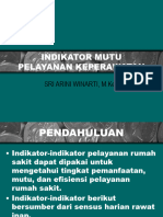 Indikator Mutu Pelayanan Keperawatan