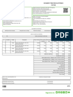 Documento Tributario Electrónico Factura