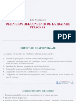 Modulo 6 TIP DEFINICION DEL CONCEPTO DE LA TRATA DE PERSONAS 1