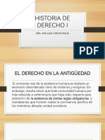 Diapositivas Historia de Derecho I