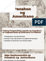 Panitikan Panahon NG Amerikano