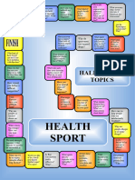 Health and Sport - A Boardgame or Pairwork (34 Questions For Discussion)