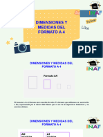 Dimensiones y Medidas Del Formato A4
