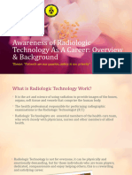 Awareness of Radiologic Technology As A Career