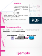 Funciones Paramétricas