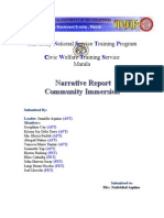 Narrative Report