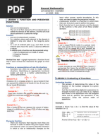 Grade 11 General Math Functions Guide | PDF | Function (Mathematics ...