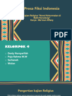 Prosa Fiksi Indonesia - PPTX Klompok 4