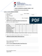 Siwes Employer Evaluation Form