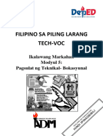Q2-Fil12 - Filipino-Tech-Voc - Mod5-WK5-1 Nak