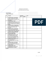 Checklist Monitoring