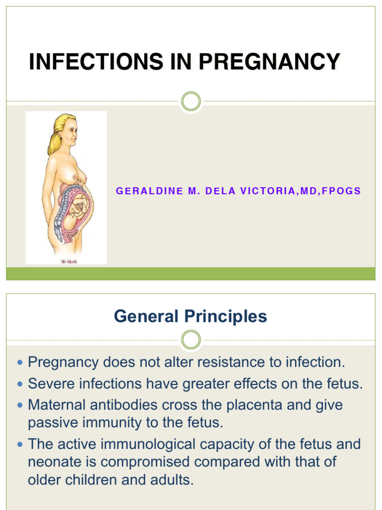 Infections in Pregnancy | PDF | Management Of Hiv/Aids | Epidemiology