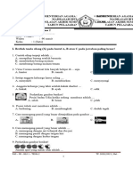 Naskah Soal Pas KLS 1 Tema 2 2020