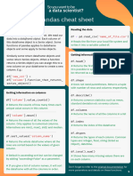 Pandas Cheat Sheet